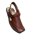 Dark Brown Elegant Chappal